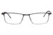 Flexon B2002 001 Reading Glasses Men's Black Full Rim Rectangular 53-17-145