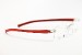 Tag Heuer Eyeglasses 7645 005 Red TagHeuer Rimless Optical Frame