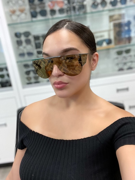 Fendi FF M0093/S 0KJ1 Brown Sunglasses